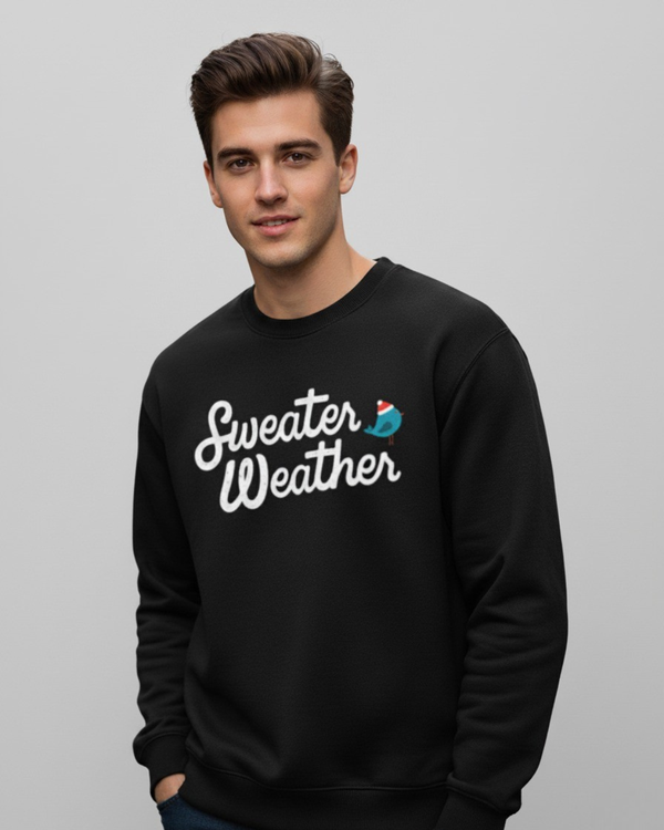 Sweater Weather Oversized Crewneck Sweatshirt