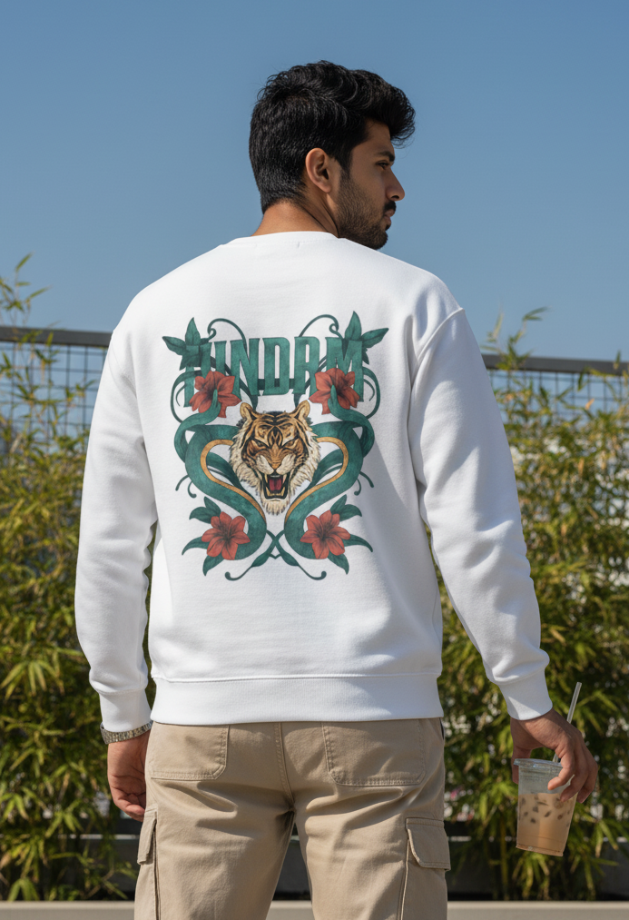 Unisex Oversized Sweatshirt – Spirit of the Tiger