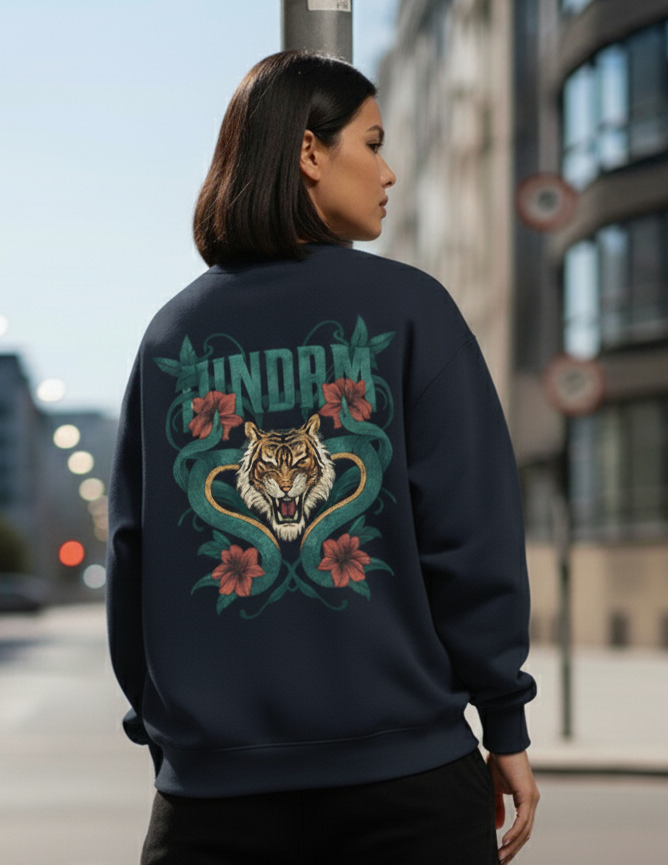 Unisex Oversized Sweatshirt – Spirit of the Tiger