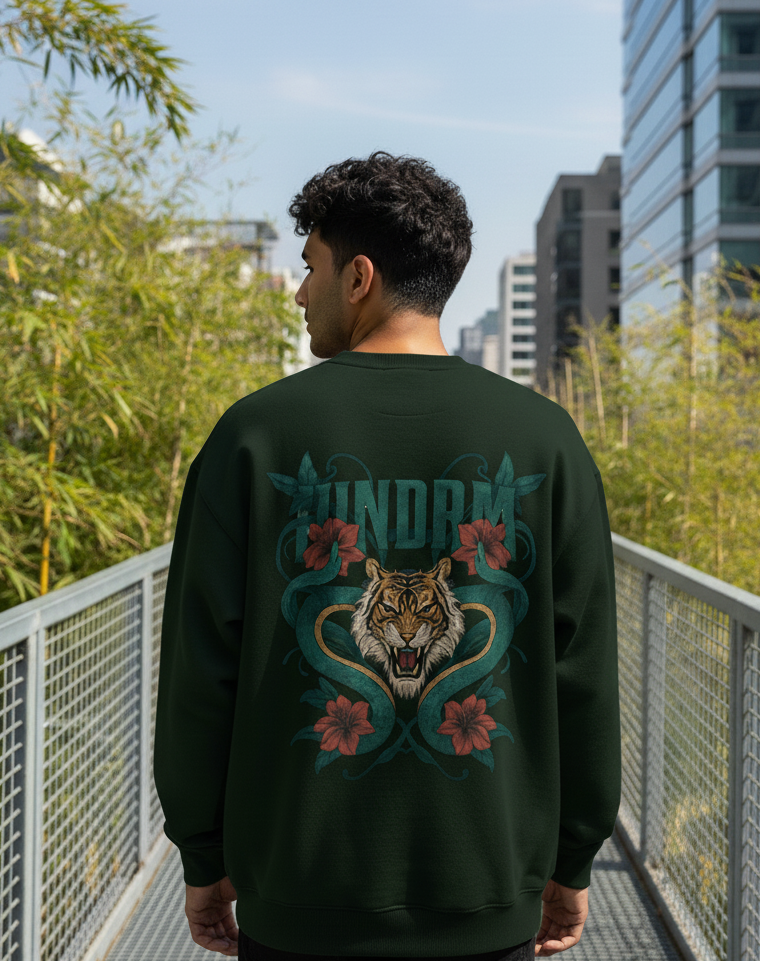 Unisex Oversized Sweatshirt – Spirit of the Tiger