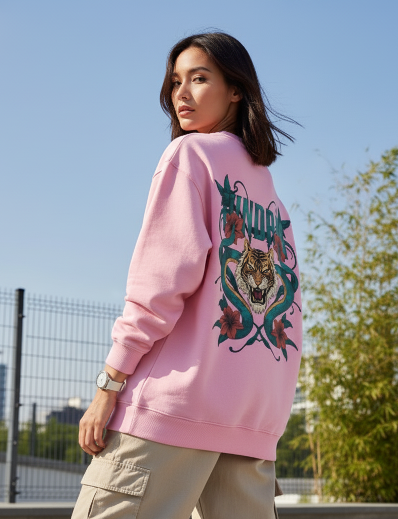 Unisex Oversized Sweatshirt – Spirit of the Tiger
