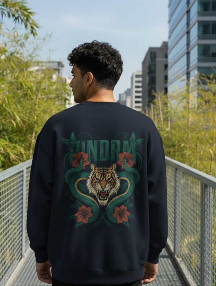 Unisex Oversized Sweatshirt – Spirit of the Tiger